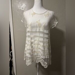 Bishop and Young Lace top